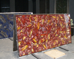 semi-precious slabs