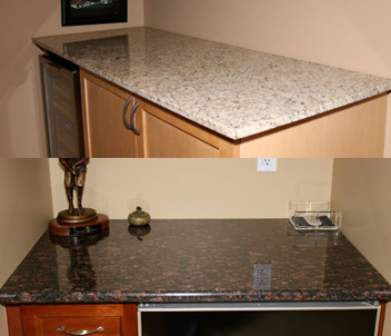 Table Top Granite Bar Coffee, Granite Tile Bar Top
