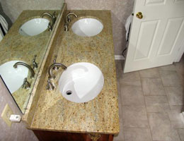 Kashmir Gold Vanity Top