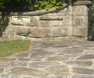 sandstone paving