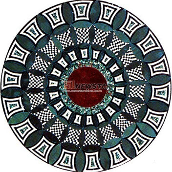 Marmor Mosaik Medallion