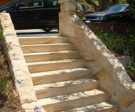 sandstone paving