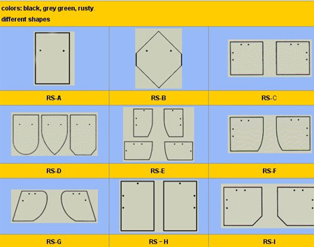 roofing slate shape