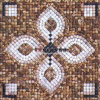 Mármore azulejos padrão de mosaico