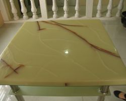 Artificial Onyx Table