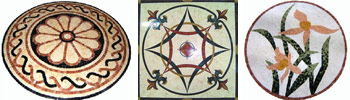 Marble pattern & medallion