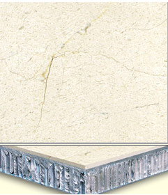 mármore laminado telhas de alumínio do favo de mel