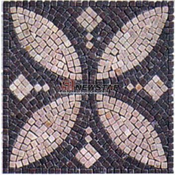 Mármore azulejos padrão de mosaico