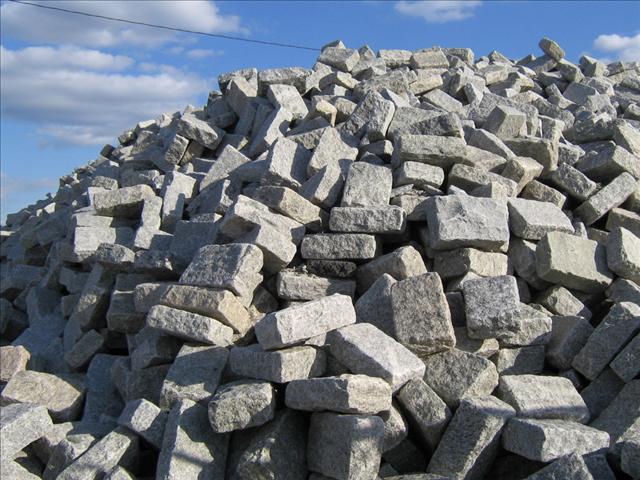 Granite Cobblestones Production