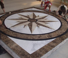 Mosaic Pattern Floor