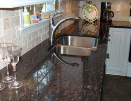 Tan Brown Countertop 