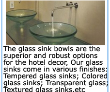 Glass Sinks