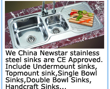 Stainless stell sinks