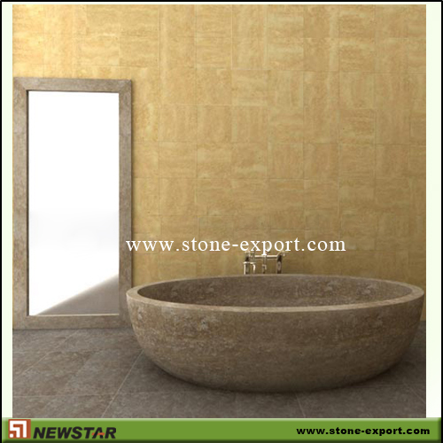 Construction Stone,Bathtub and Tray,Travertine