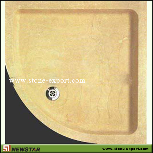 Construction Stone,Bathtub and Tray,Beige Marble