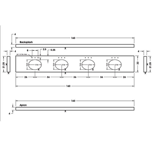 Countertop and Vanity top,CAD Drawing,Granite