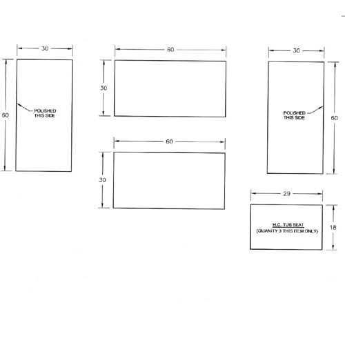 Countertop and Vanity top,CAD Drawing,Granite