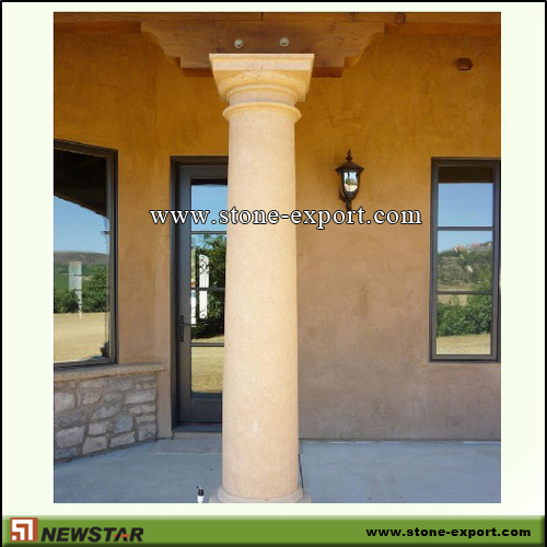Construction Stone,Column and Pillars,Travertine