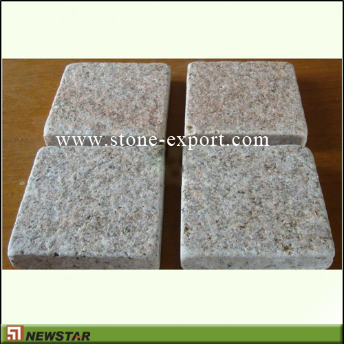 Paver(Paving Stone),Cubic Cobblestone,G636 Apple Pink