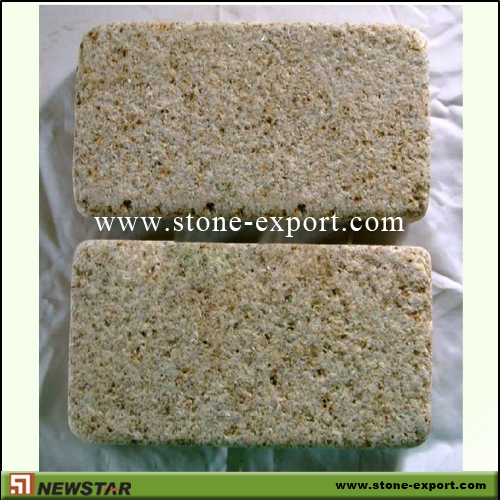 Paver(Paving Stone),Cubic Cobblestone,G682 Golden Yellow