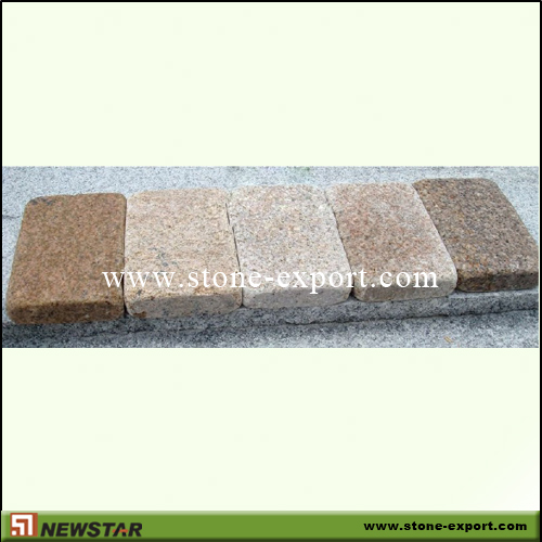 Paver(Paving Stone),Cubic Cobblestone,G682 Golden Yellow