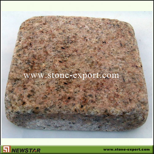 Paver(Paving Stone),Cubic Cobblestone,G682 Golden Yellow