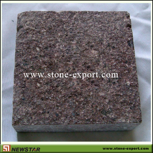 Paver(Paving Stone),Cubic Cobblestone,G666 Ocean Red