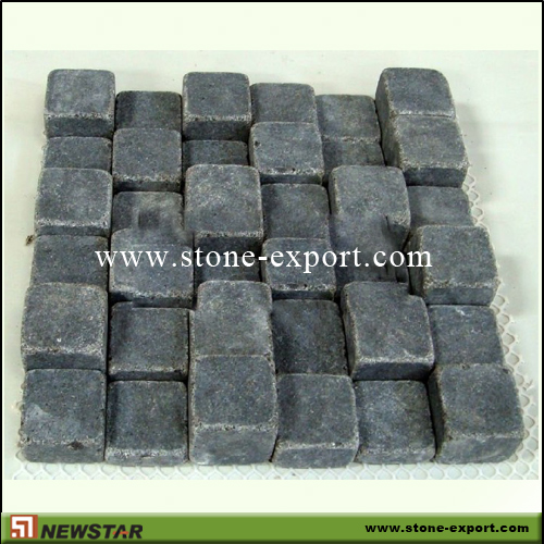 Paver(Paving Stone),Cubic Cobblestone,G684 Black Peael