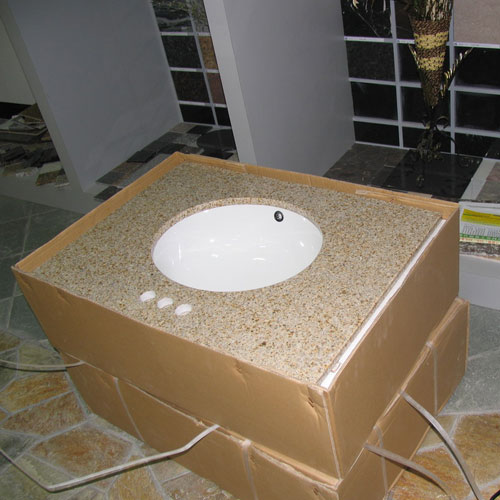 Countertop and Vanity top,Clips and Packing of Vanity,Paper Box