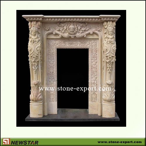 Construction Stone,Door and window Surrounds,Henan Yellow Marble