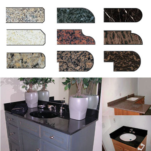 Countertop and Vanity top,Edge Treatment,Stone