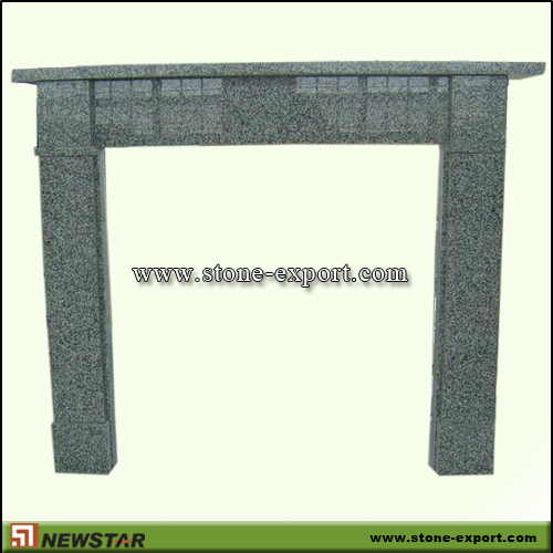 Fireplace Mantels,Granite Fireplace,G654 Padding Dark