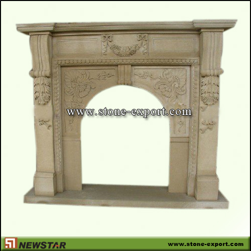 Fireplace Mantels,Sandstone Fireplace,Sandstone