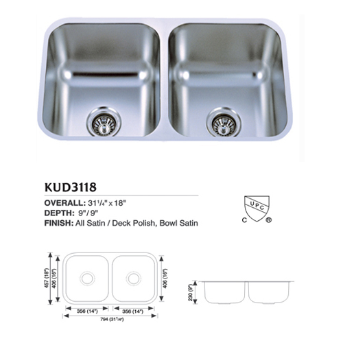 Accessory of Countertop,Stainless Steel Sink,stainless steel