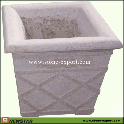 Landscaping Stone,Flowerpot and Vase,G682 Golden Yellow