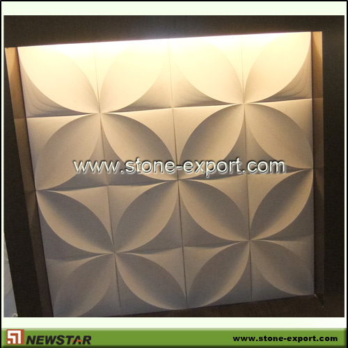 Landscaping Stone,Stone Background Panel Relievo,Artificial Marble