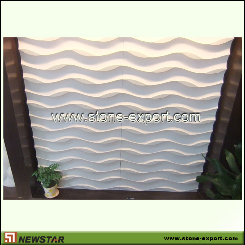 Landscaping Stone,Stone Background Panel Relievo,Artificial Marble