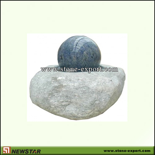 Landscaping Stone,Ball and Floating Sphere,Bahamas blue,China Juparana