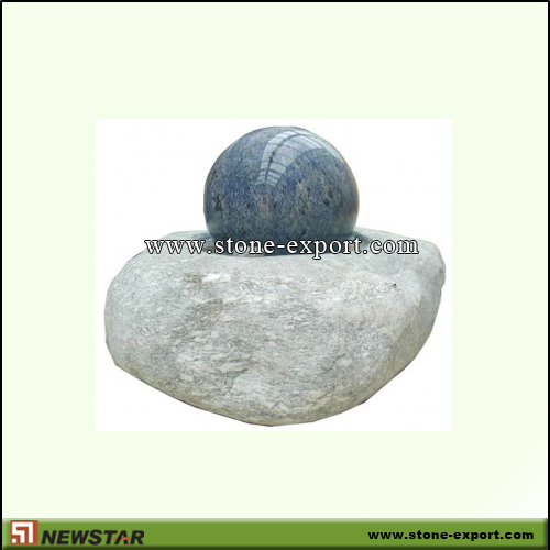 Landscaping Stone,Ball and Floating Shere,Bahamas blue,China Juparana