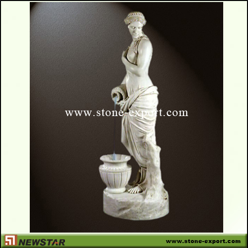 Landscaping Stone,Statue Carving,White Marble