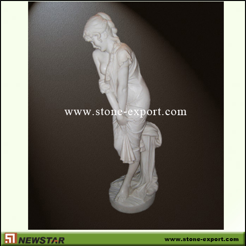 Landscaping Stone,Statue Carving,White Marble