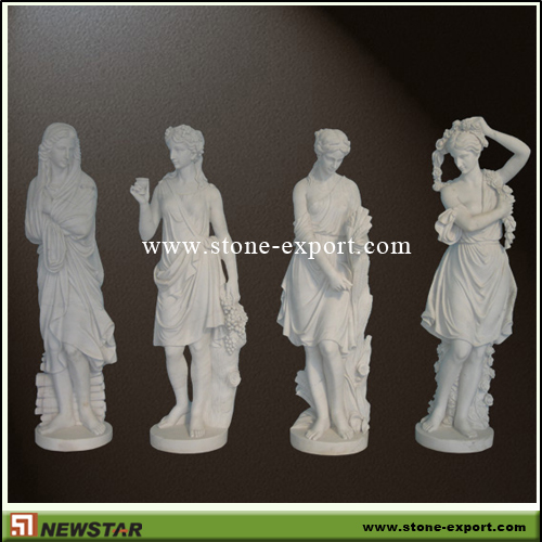 Landscaping Stone,Statue Carving,White Marble