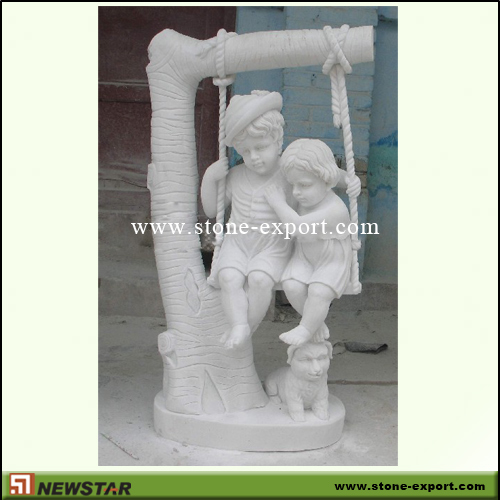 Landscaping Stone,Statue Carving,White Marble