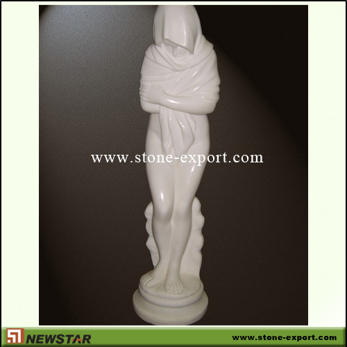 Landscaping Stone,Statue Carving,White Marble