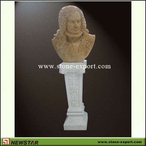 Landscaping Stone,Statue Carving,Beige Marble and White Marble