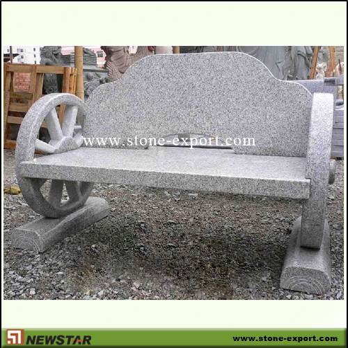 Landscaping Stone,Table and Bench,G603 Mountain Grey