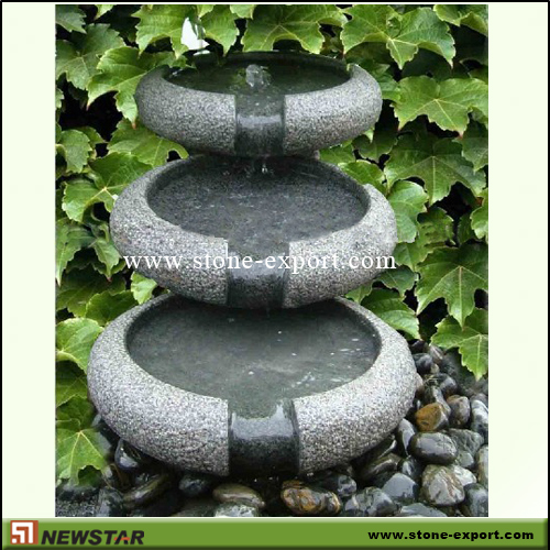 Landscaping Stone,Water Fountain,G654 Padding Dark