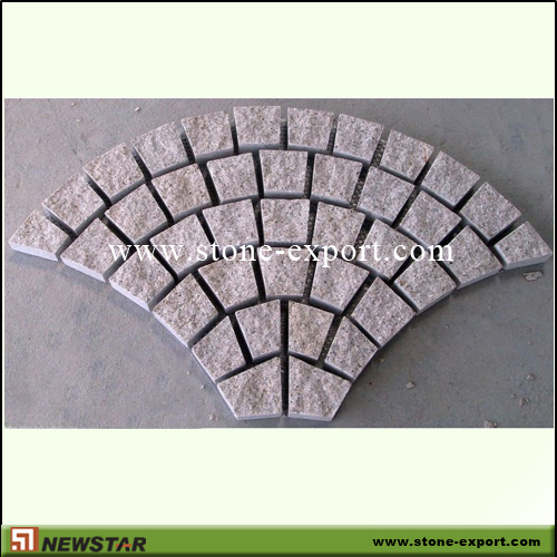 Paver(Paving Stone),Mesh Cobblestone,G636 Apple Pink