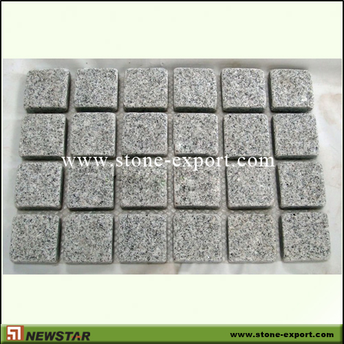 Paver(Paving Stone),Mesh Cobblestone,G603 Mountain Grey