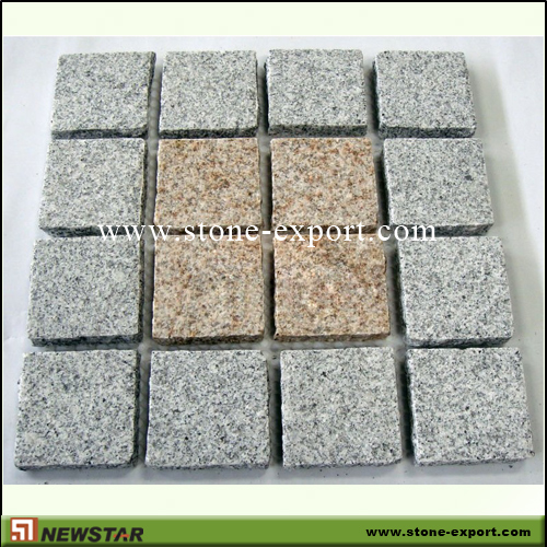 Paver(Paving Stone),Mesh Cobblestone,G603 Mountain Grey